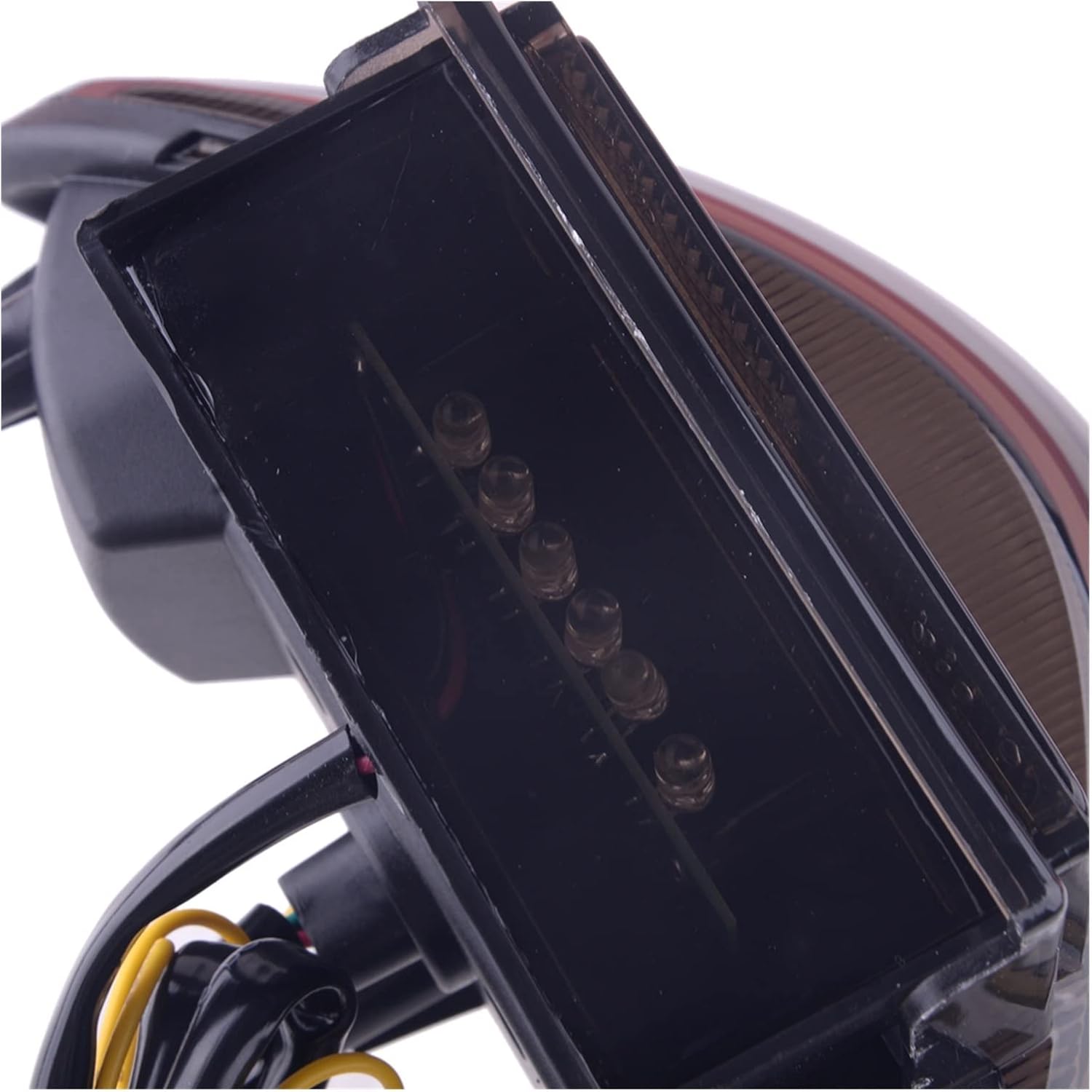 方向指示器 12V 黒テールターンライトリアブレーキ信号ランプ ABS